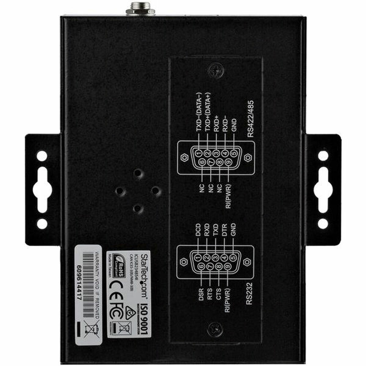 USB rozbočovač Startech ICUSB234854I Černý